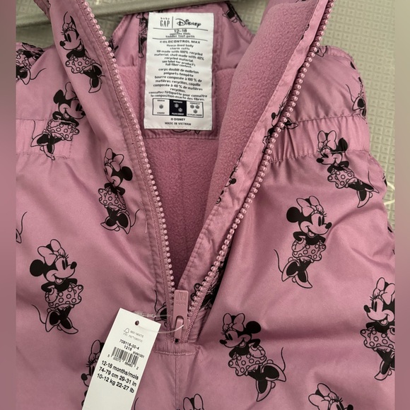 Little Girls Snow Suit - Picture 3 of 4